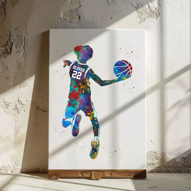 Lienzo Jugador de Baloncesto (Subido por el creador)