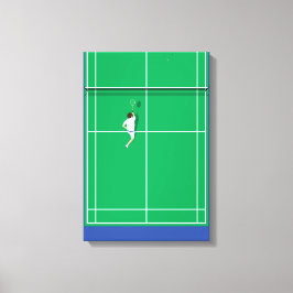 Lienzo Jugador de tenis