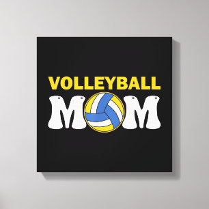Lienzo Jugador divertido del Día del Juego de Camisas de