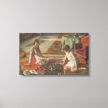 Jugadores de ajedrez (por John Lavery)