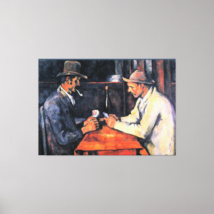 Lienzo Jugadores de cartas de Paul Cezanne