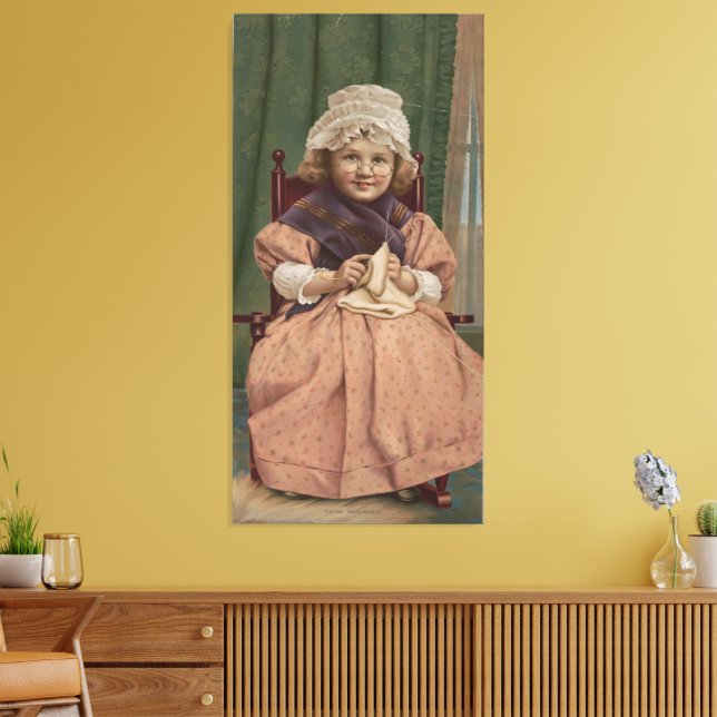 Lienzo Jugando a la abuela (Insitu (Sala de estar))