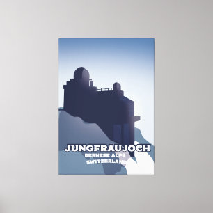 Lienzo Jungfraujoch, Alpes Berneses Jungfraujoch