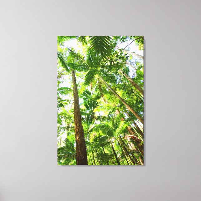 Lienzo JUNGLE DE RETROCESO 24x36 (Anverso)