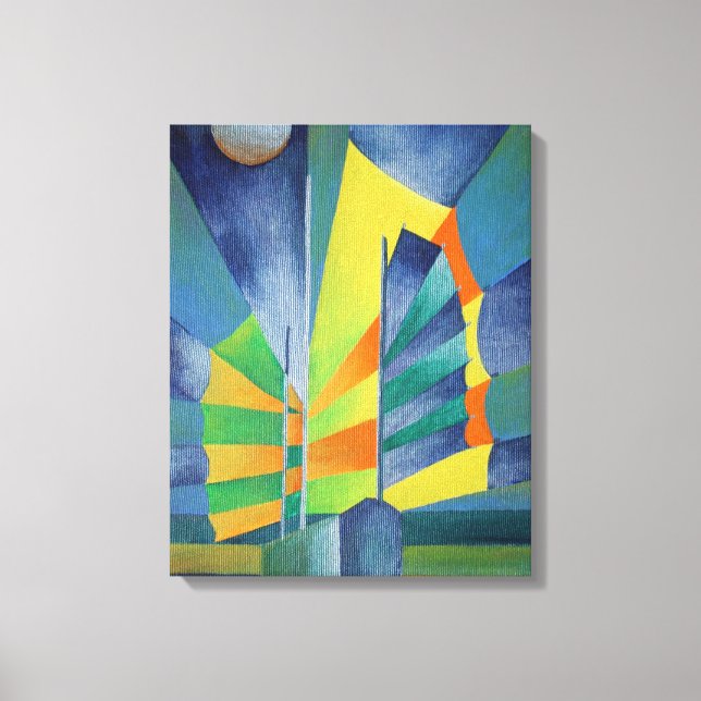 Lienzo Junk A La Luz De La Luna De La Silencio (Anverso)