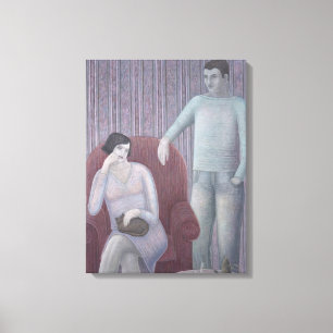 Lienzo Júntese con el gato 2008