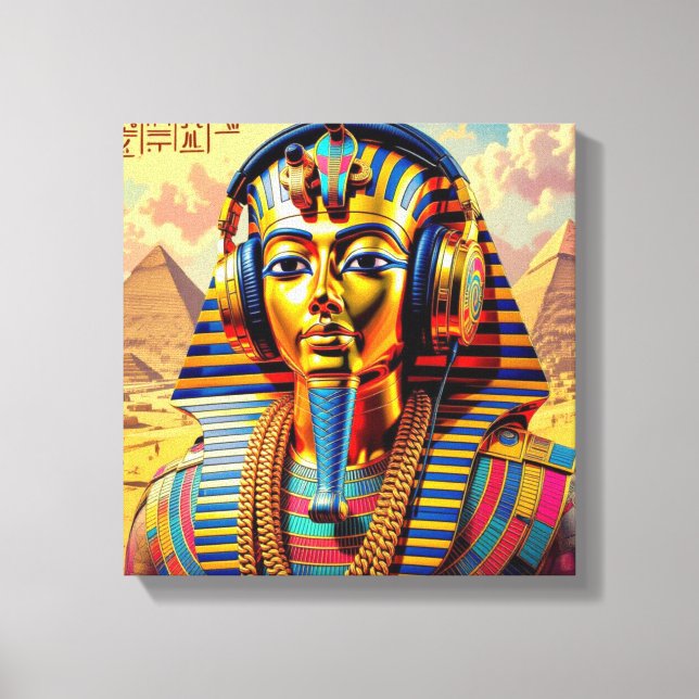LIENZO JUST LIKE PHARAOH TUT 3 (Anverso)