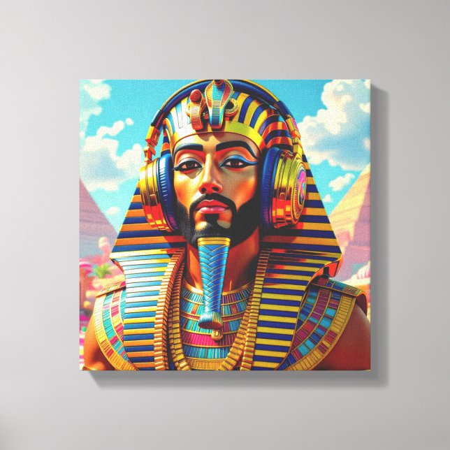 LIENZO JUST LIKE PHARAOH TUT 4 (Anverso)