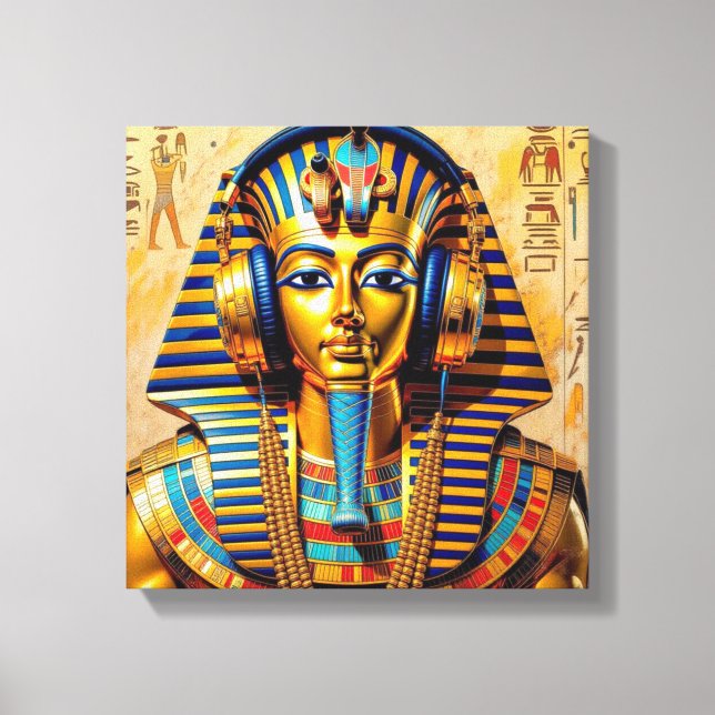 LIENZO JUST LIKE PHARAOH TUT 5 (Anverso)