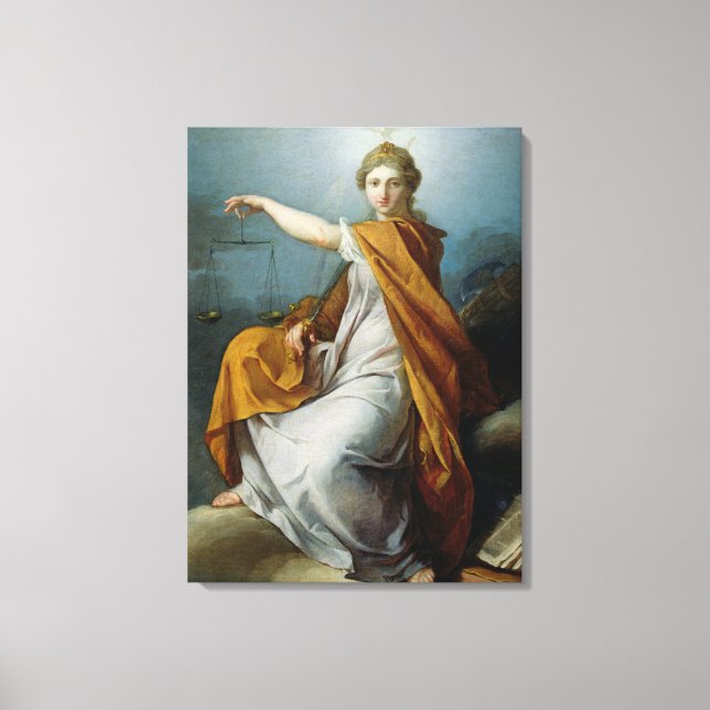 Lienzo Justicia (Anverso)