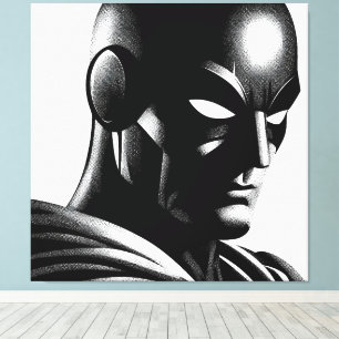 Lienzo Justicia con máscara