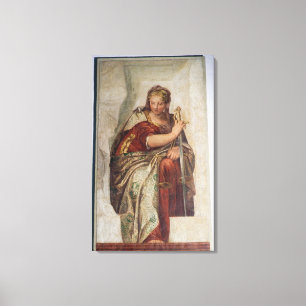 Lienzo Justicia, de las paredes de la sacristía (fresco)