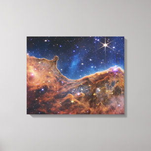 Lienzo JWST James Webb Space Telescope Cosmic Cliffs Show