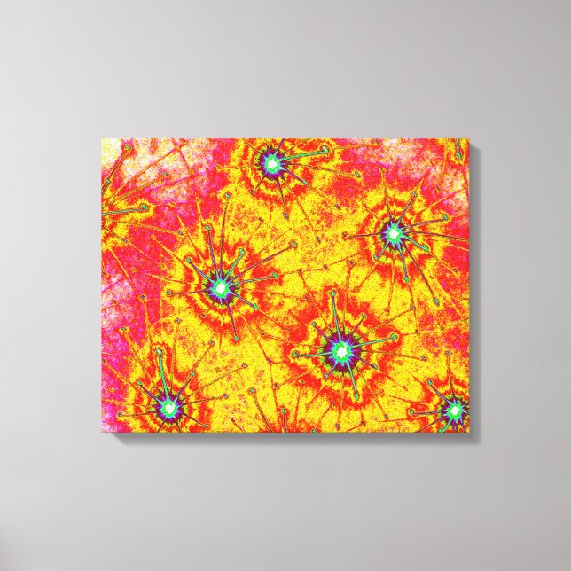 Lienzo Kaleido Starburst – Premium Canvas Print (Anverso)