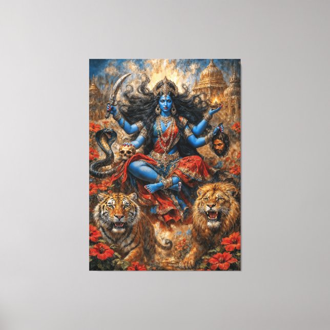 Lienzo Kali Garden (Anverso)