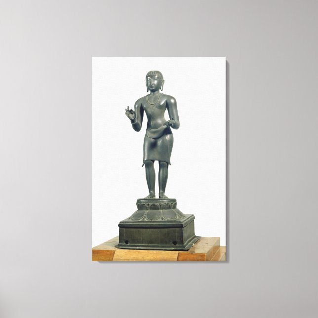 Lienzo Kali, Tamil Nadu, Chola tardía (bronce) (Anverso)