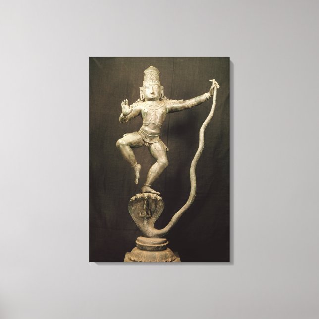 Lienzo Kaliya Krishna (Anverso)