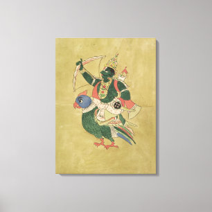 Lienzo Kama, dios del amor, décimo octavo-diecinueveavo