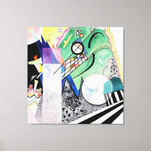 Lienzo KANDINSKY - ABIERTO VERDE - 1923 - Bauhaus -