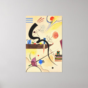 Lienzo KANDINSKY - CALM BEND - 1924 - Bauhaus -