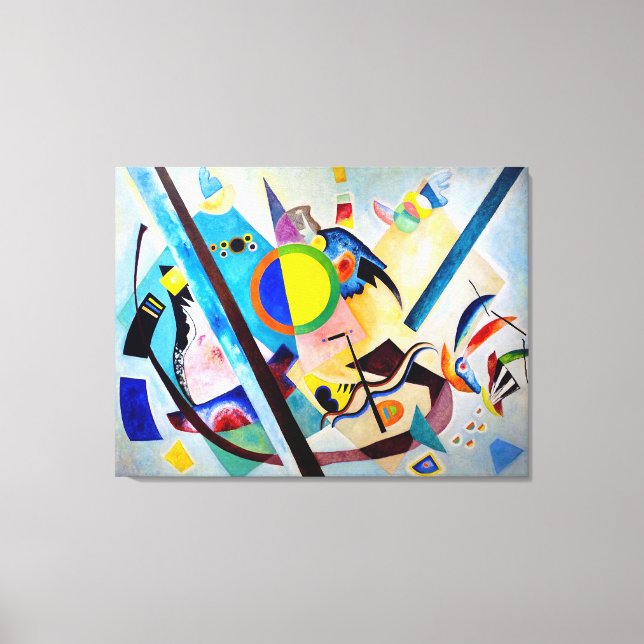 Lienzo KANDINSKY - CÍRCULO MULTICOLOR - 1921 - Bauhaus - (Anverso)