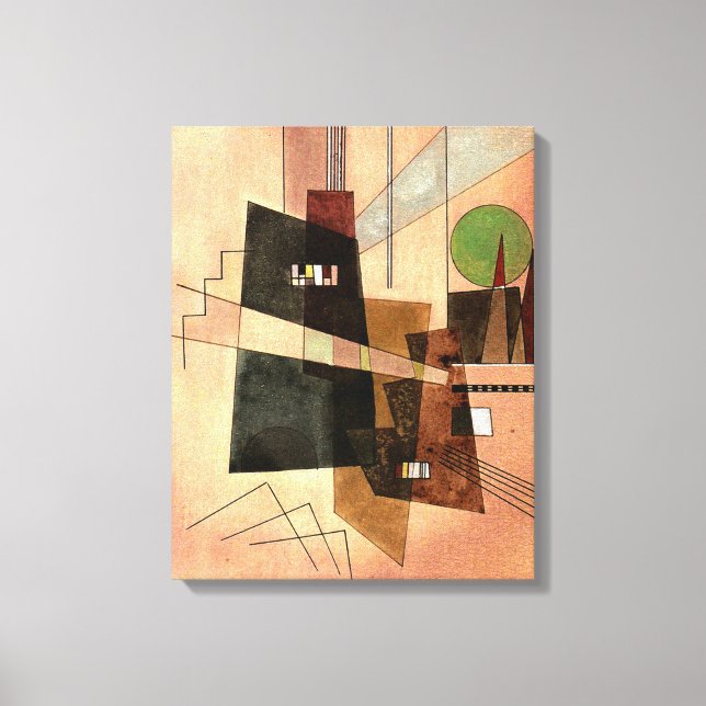 Lienzo Kandinsky - Concéntrico (Anverso)