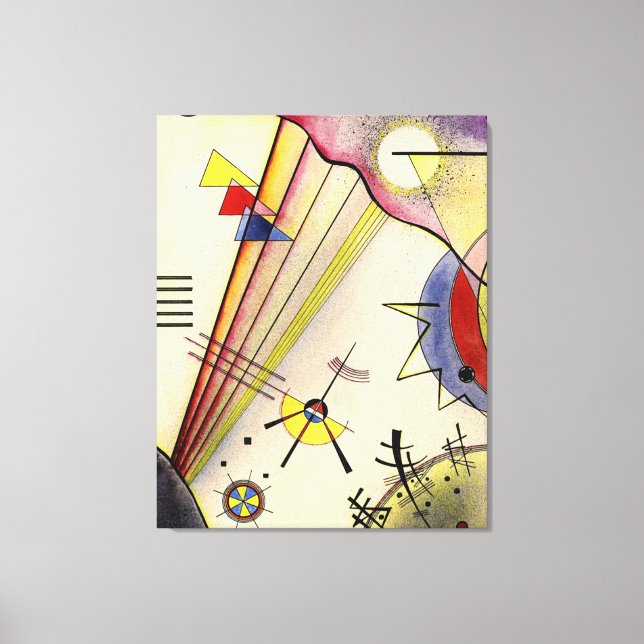 Lienzo Kandinsky - Conexión Clara (Anverso)
