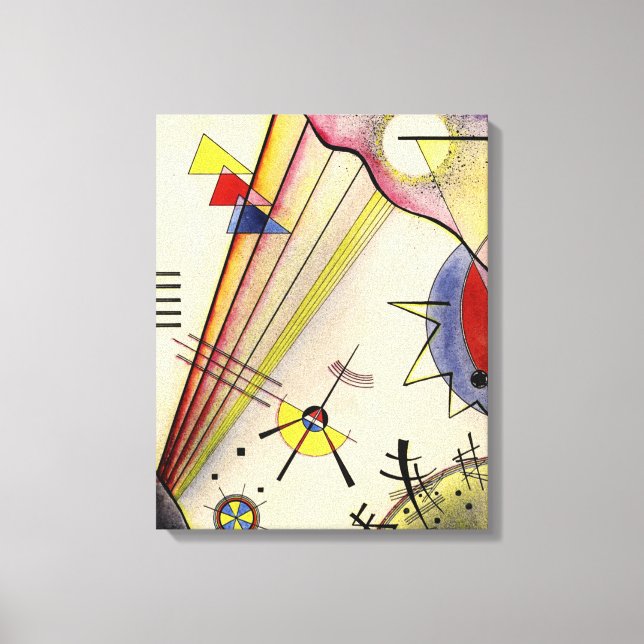 Lienzo Kandinsky - Conexión Clara (Anverso)
