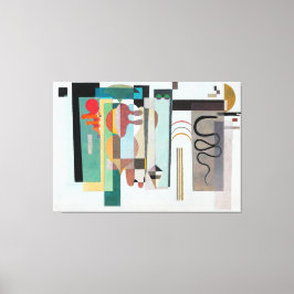 Lienzo KANDINSKY - DOS PUNTOS VERDES - 1935 - Bauhaus -