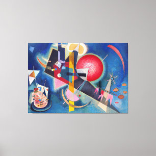 Lienzo KANDINSKY - EN AZUL (Im Blau) - 1925 - Bauhaus -