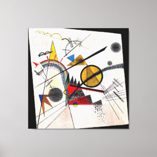 Lienzo KANDINSKY - EN EL CUADRADO NEGRO - 1923 - Bauhaus