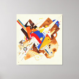 LIENZO KANDINSKY - ESTUDIO DE ESQUINOS ACENTUADOS (1922) 