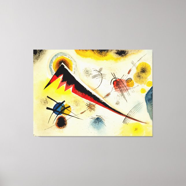 Lienzo KANDINSKY - FIN DE AÑO - 1922 - Bauhaus - (Anverso)