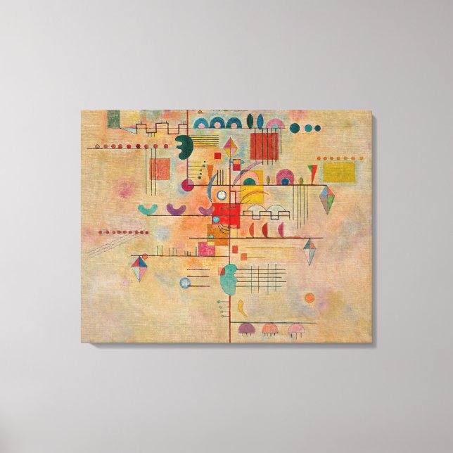 Lienzo Kandinsky - Graceful Ascent (Anverso)
