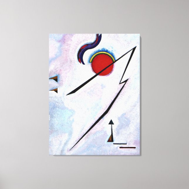 Lienzo Kandinsky - Línea Angular (Anverso)