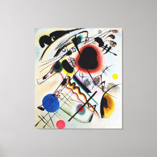 Lienzo KANDINSKY - LUGAR NEGRO - 1921 - Bauhaus -