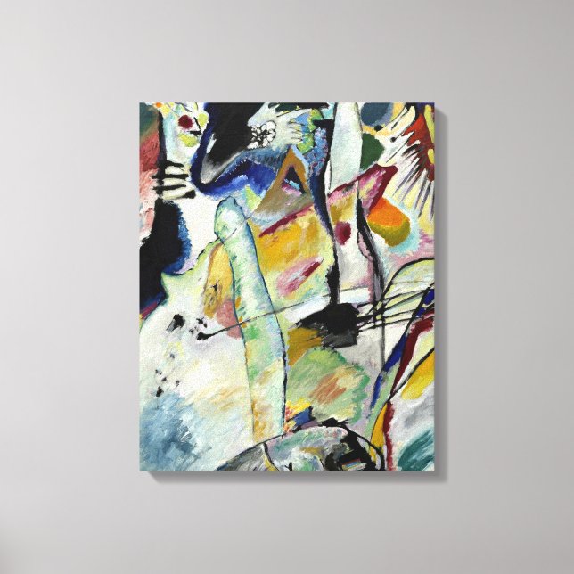 Lienzo Kandinsky - Panel para Edwin R. Campbell, nº 3 (Anverso)