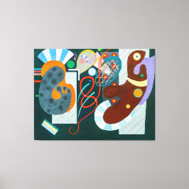 Lienzo KANDINSKY - RED KNOT (Noeud Rouge) - 1936 -