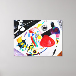 Lienzo KANDINSKY - RED SPOT II - 1921 - Bauhaus -