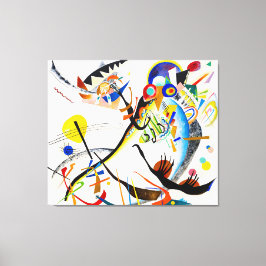 Lienzo KANDINSKY - SEGMENTO AZUL - 1921 - Bauhaus -