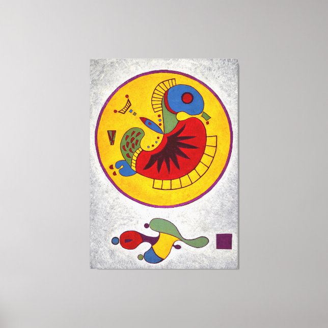 Lienzo KANDINSKY - SIN TITULAR - c. 1944 - Bauhaus - (Anverso)