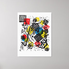 Lienzo KANDINSKY - SMALL WORLDS V - 1922 - Bauhaus -