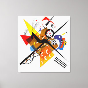 Lienzo KANDINSKY - SOBRE BLANCO II - 1923 - Bauhaus