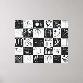 Lienzo KANDINSKY - TREINTA (Dreißig - Trente) - 1937 -