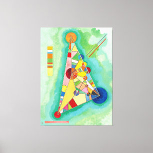 LIENZO KANDINSKY - VARIACIÓN EN EL TRIÁNGULO - 1927 -