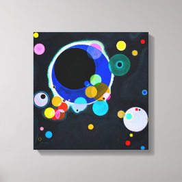 Lienzo Kandinsky Varios Círculos Imprimir