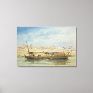 Lienzo Kanga en el Nilo en Luxor