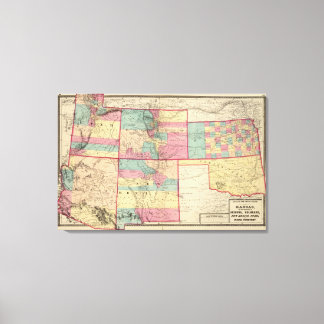 Lienzo Kansas, Arizona, Colorado, Nuevo México y Utah