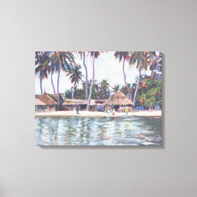 Lienzo Karaban Senegal 1997 (Anverso)