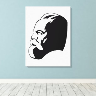 Lienzo Karl Marx, Comunismo, Socialismo, Unión Soviética